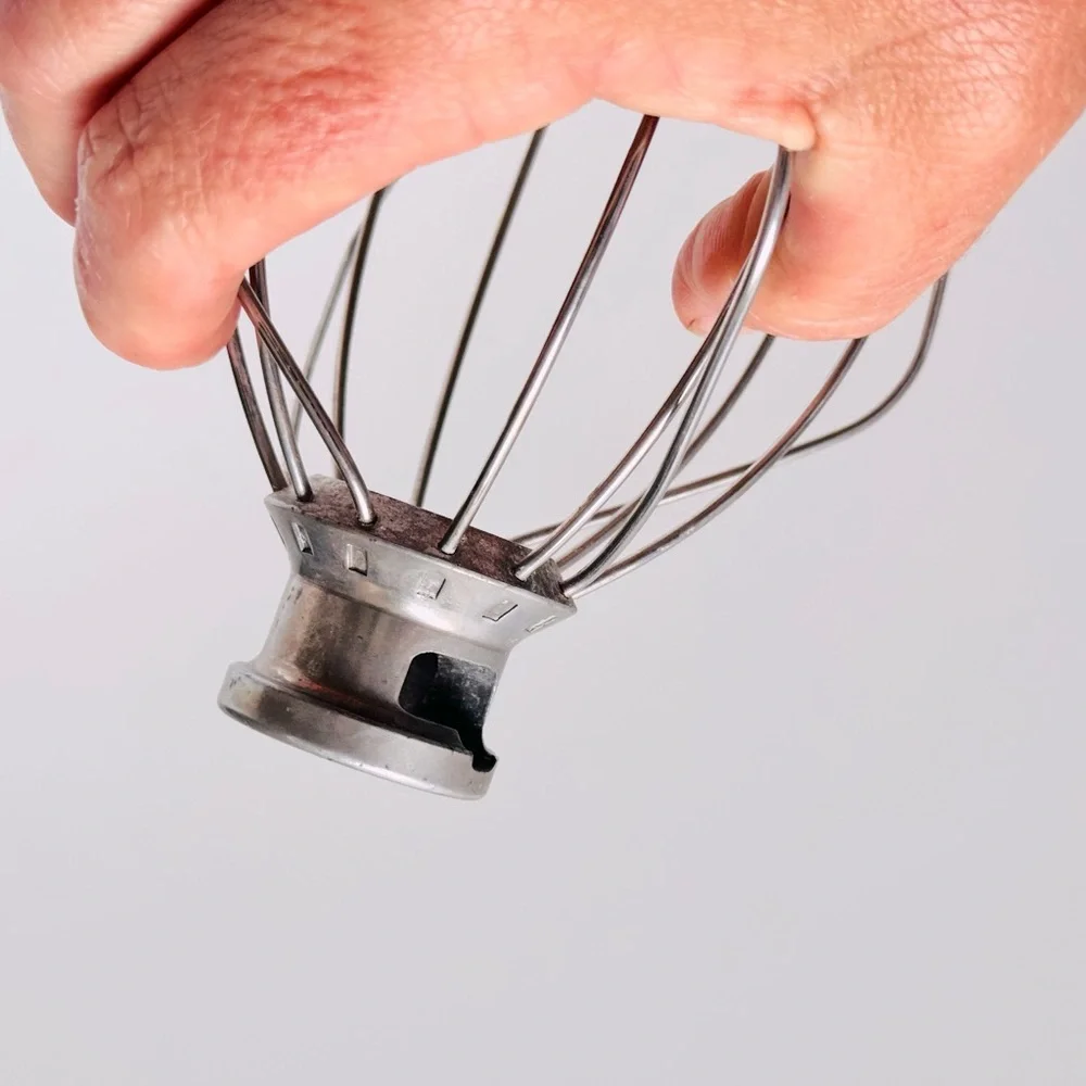KITCHENAID Silver Metal Wire Whisk Mixer Attachment Kitchen Tools
